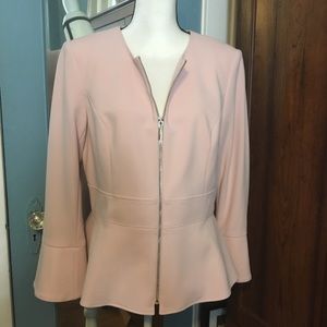 DKNY Blush/ Pink Jacket- Bell Sleeves SZ 12